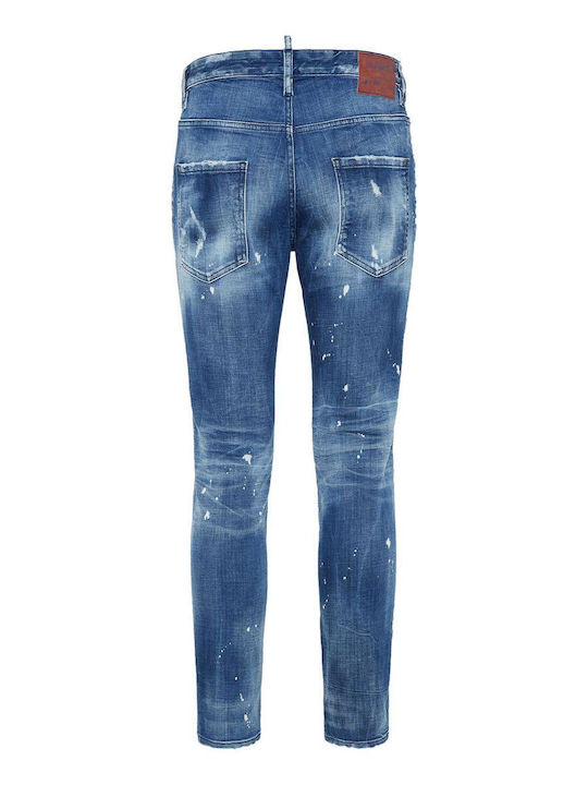 Skater Мъжки Дънкови Панталони Еластичен Blue