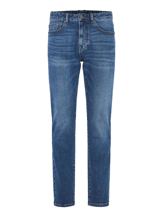 Men's Jeans Pants with Slim Tapered Fit Blue
