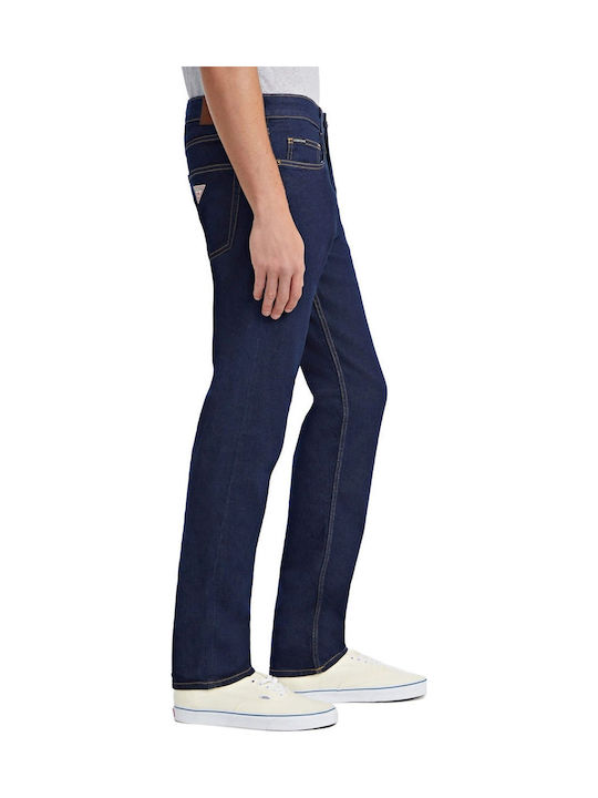 Ανδρικό Παντελόνι Τζιν με Skinny Εφαρμογή Μπλε