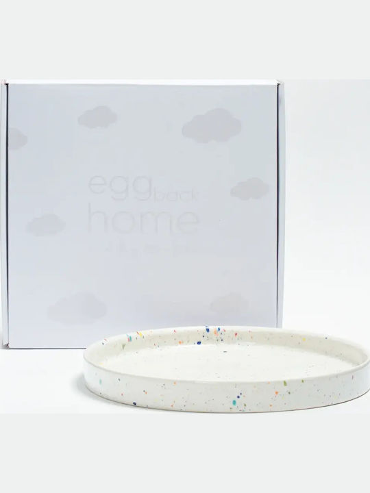 Egg Back Home Serving Tray 28x28cm
