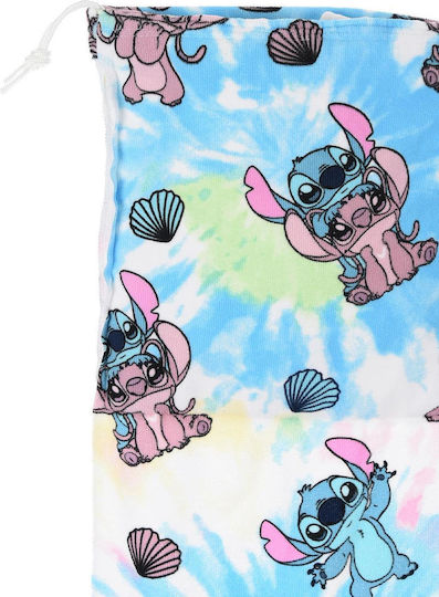 Authentic Kids' Beach Towel Girl Stitch White