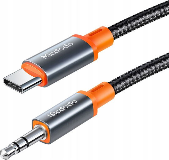 Mcdodo Usb C Aux Adapter Kabel Mini Jack 3.5 Samsung Dac Spiral Gewunden 2m