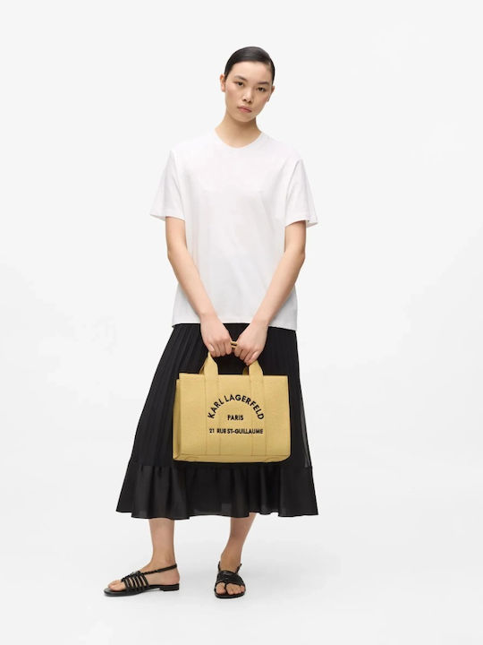 Karl Lagerfeld Damenhandtasche aus Kunstleder