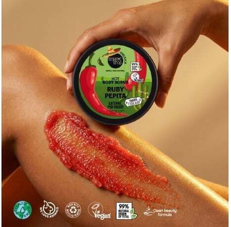 Natura Siberica Organic Shop Ruby Pepita-cayenne Por Favor! Body Scrub 300ml