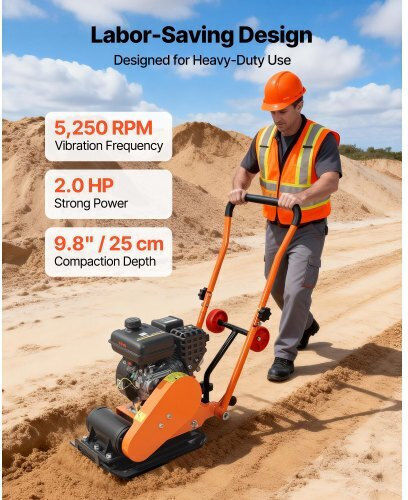 Vevor Bodenkompressor Benzin 2hp/79cc