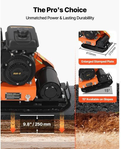 Vevor Bodenkompressor Benzin 2hp/79cc