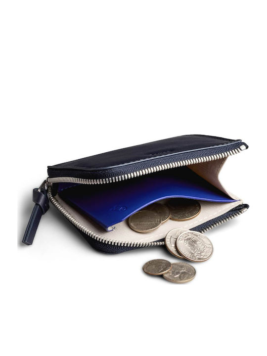 Bellroy L-образен Кожен Джобен Портфейл Тъмносин