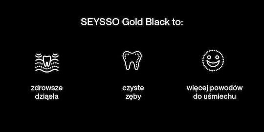 Seysso Gold Black Special Collection Periuță Sonică