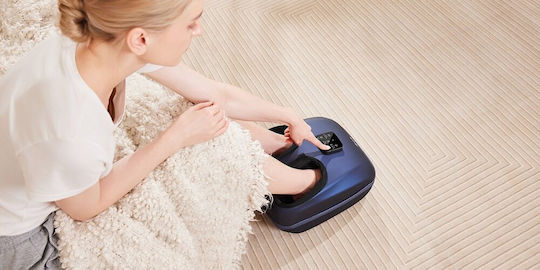 SKG Συσκευή Μασάζ Shiatsu για τα Πόδια με Λειτουργία Θέρμανσης Μπλε