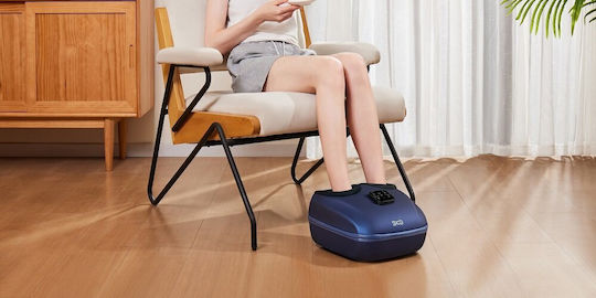 SKG Συσκευή Μασάζ Shiatsu για τα Πόδια με Λειτουργία Θέρμανσης Μπλε
