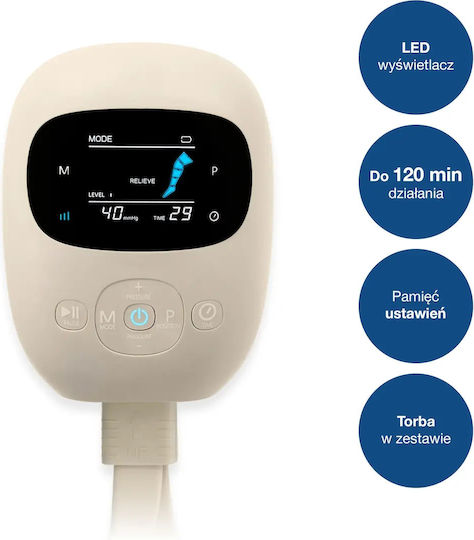 Medivon Massage Device for Legs Anti-Cellulite Beige