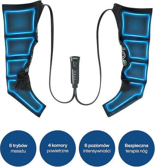 Medivon Massager Electric Massager for Legs Anti-Cellulite Black