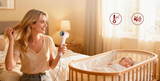Coshare Hd22e Superflowse Hair Dryer Pink 1500w
