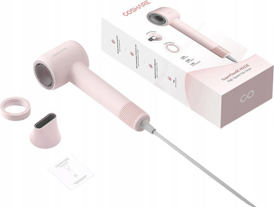 Coshare Hd22e Superflowse Hair Dryer Pink 1500w