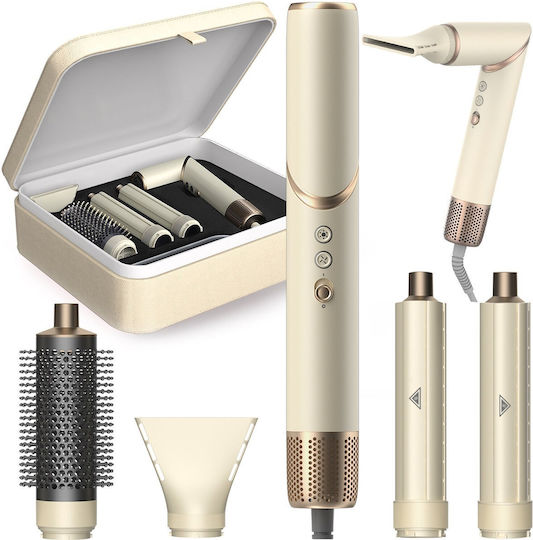 Coshare Superflow Instyle Hs30e 1000 W Cream Hair Dryer Curler