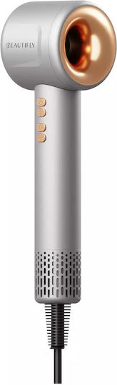 Beautifly Ionboost Hair Dryer Ionization Diffuser Cold Air 1600w 3 Speeds 4 Temperatures