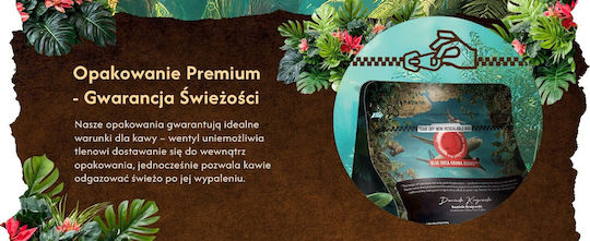 Blue Orca Coffee Καφές Espresso Arabica Caramel σε Κόκκους 1kg