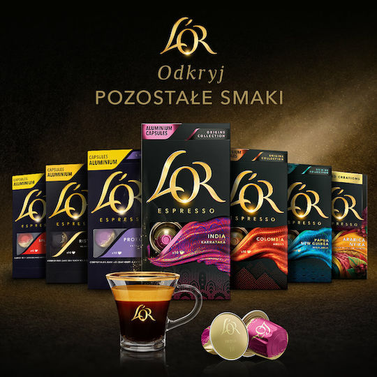 L'Or Κάψουλες Espresso Συμβατές με Μηχανή L'Or 8caps