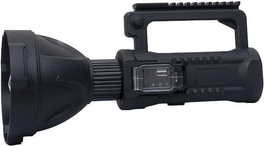 Lanternă Led de Mână Reîncărcabilă Usb cu 4 Moduri de Intensitate a Luminii W590 Zts 8204