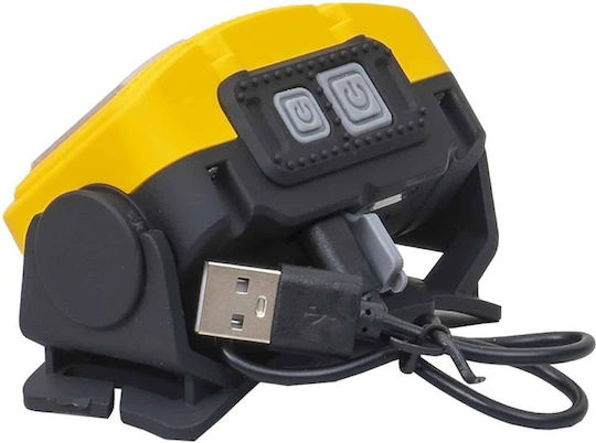 Headlamp 8 Lighting Modes Usb Z-tools W6103a Yellow Zts 8206
