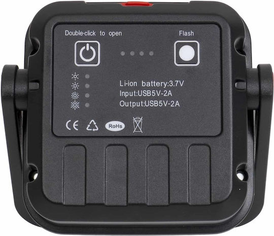 Tragbarer Handprojektor Usb Aufladung 4 Lichtintensitätsmodi Weiß Z-tools Zts 8691