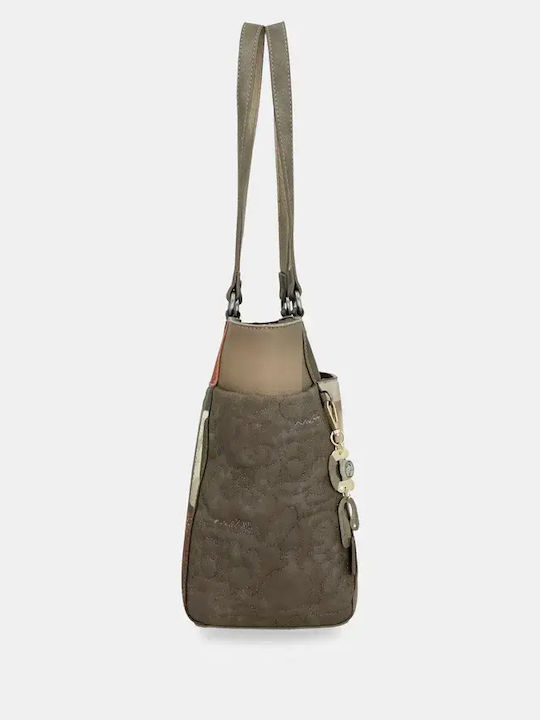 Women's Khaki Shoulder Bag