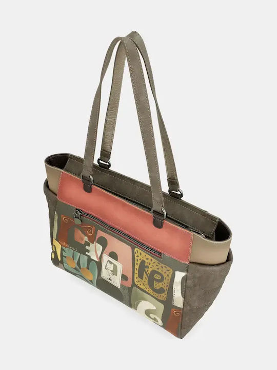 Women's Khaki Shoulder Bag