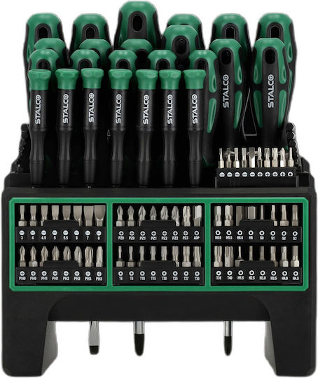 Stalco Screwdriver Set S-12399 114 Pieces