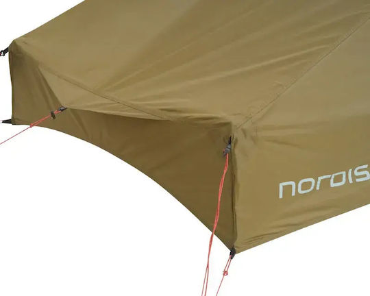 Nordisk Telemark 2.2 PU Camping Tent Tunnel Mountaineering Khaki 4 Seasons for 2 People Waterproof 3000mm 240x180x91cm Dark Olive Green