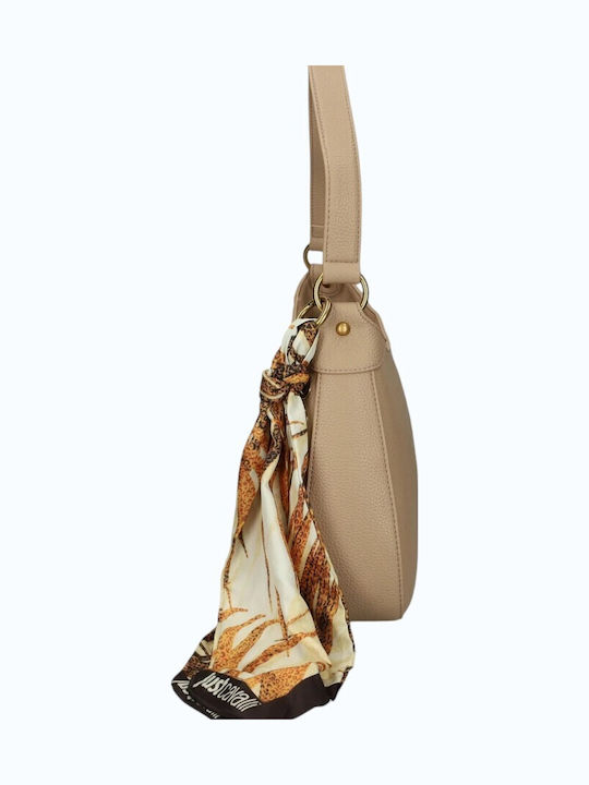Damentasche Schulter Beige