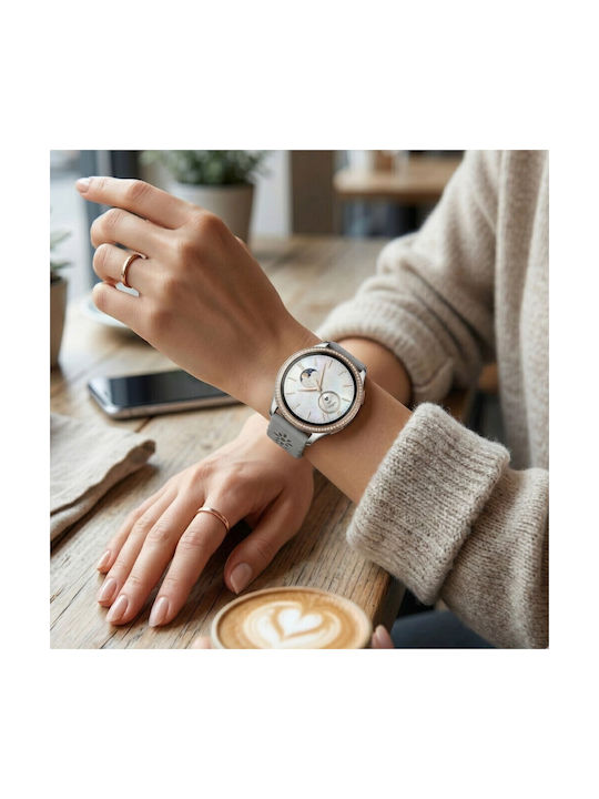 Silikonarmband Grau Für Amazfit GTS 4