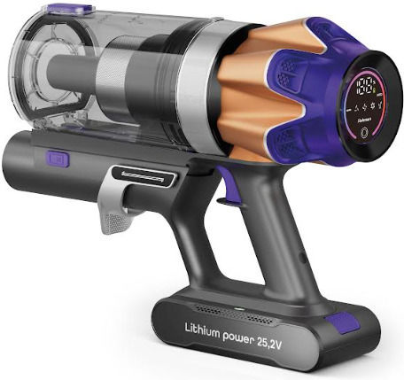Rohnson Mamba Gold M29 Επαναφορτιζόμενη Σκούπα 2 σε 1 Stick & Χειρός 25.2V Μωβ