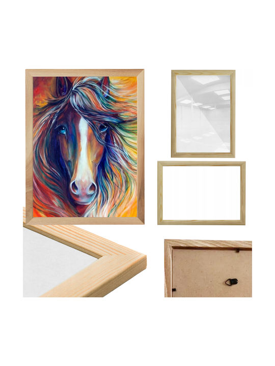 Plastic Photo Frame With Transparent Frame