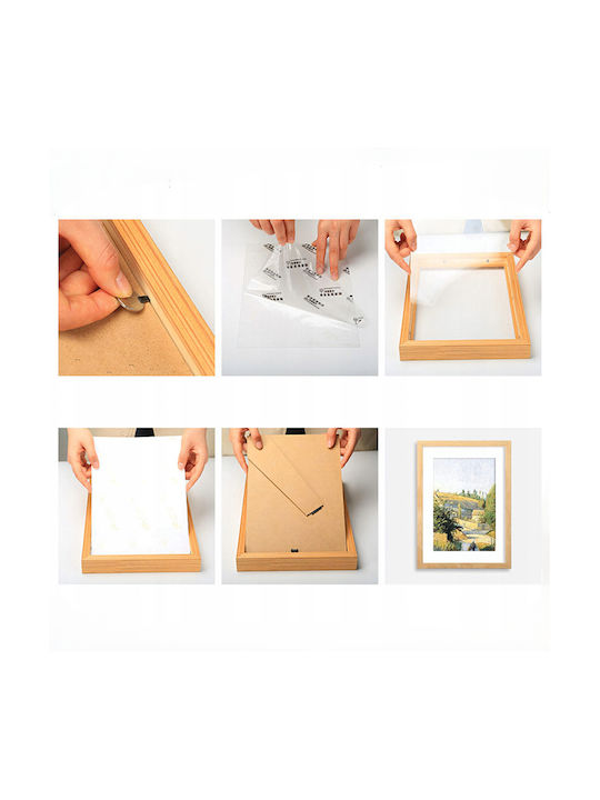Plastic Photo Frame With Transparent Frame