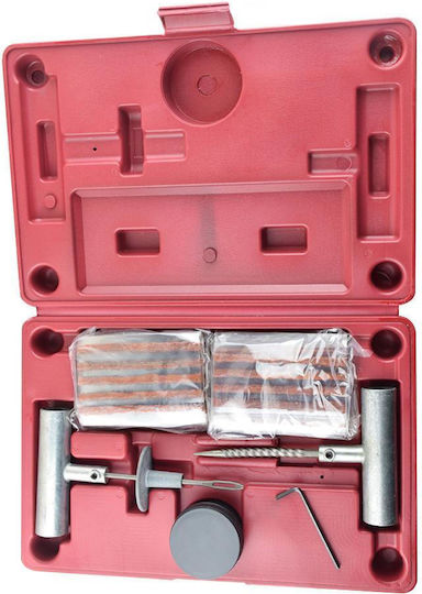 Quick Tire Repair Kit 20 Pieces Storage Box Red 30x20x6 Cm