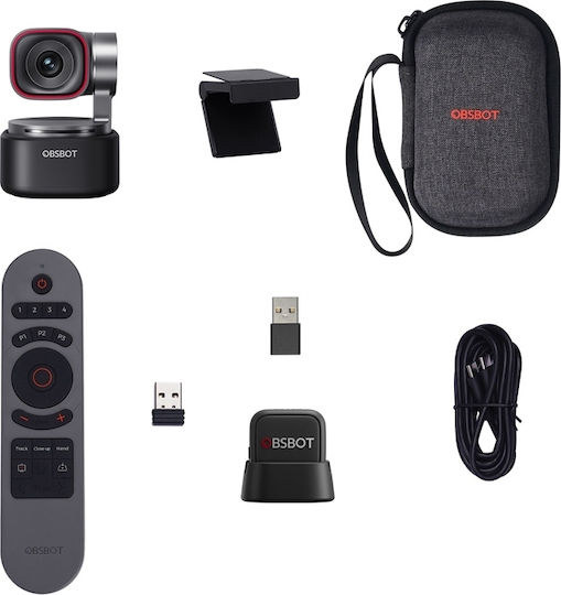 Obsbot Webcam Obsbot Tiny 3 Remote Control Microphone
