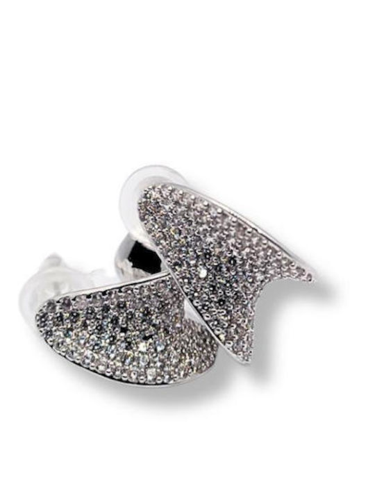 Stud Earrings with Stones
