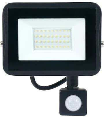 Proiector LED Etanș 50W Alb Rece 6400K cu Senzor de Mișcare IP65