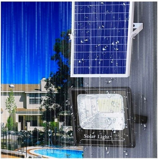 Proiector Solar Etanș Lumini De Inundație Cu Led-uri 300W Cu Telecomandă IP65