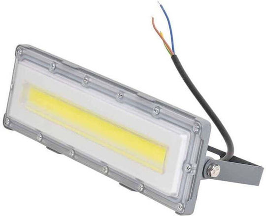 Proiector LED Etanș 50W Alb Rece 6000K IP67