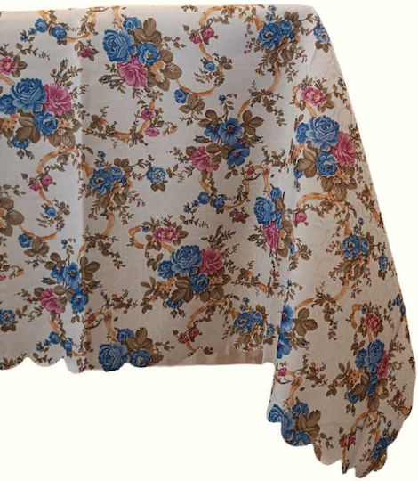 Obro Blaues Tischdeck 150x220cm