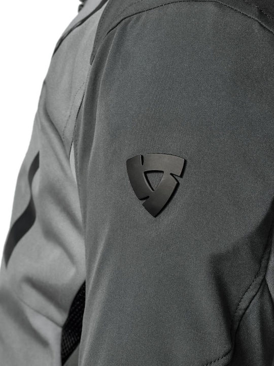 Rev'IT Venator Мъжко Мотоциклетно Яке Softshell Всесезонно Водоустойчиво Сиво