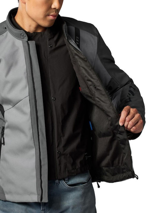 Rev'IT Venator Мъжко Мотоциклетно Яке Softshell Всесезонно Водоустойчиво Сиво