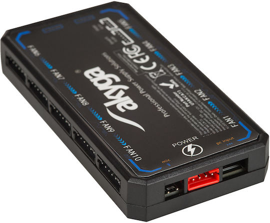 Akyga Fan Controller Ak-ca-73 Hub 12-port Jst 6-pin Rgb + Remote Control