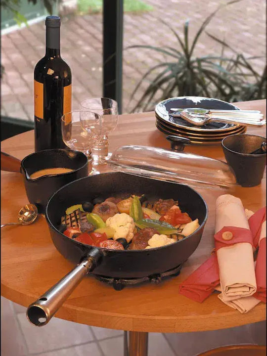 Skeppshult Chefs Selection Cast Iron Grill with Ceramic Interior Coating 28cm