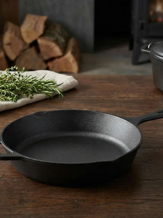 KönigHOFFER Gusseisen Pfanne mit Keramik Innenbeschichtung 24cm