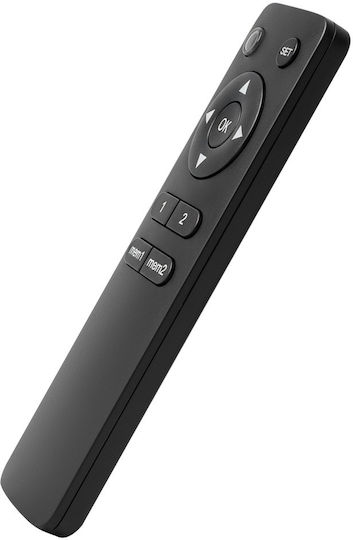 Nedis 2.4 Ghz Rf Replacement Remote Control Tv Stand Compatible 8 Models Black