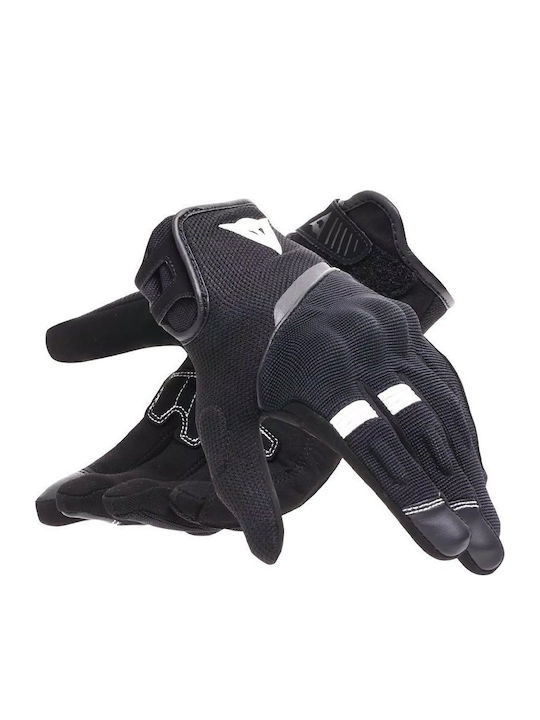 Dainese Metrax Air Summer Women's Motorcycle Gloves Black/Black/White