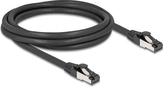 DeLock S/FTP Cat.8.1 Καλώδιο Δικτύου Ethernet 5m Μαύρο