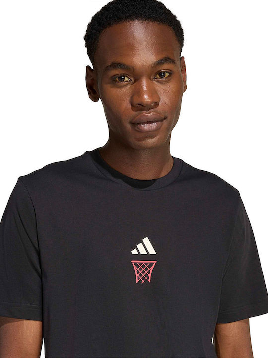 Αθλητικό T-shirt Μαύρο